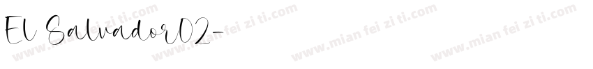 El Salvador02字体转换